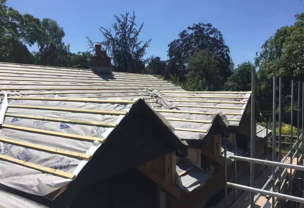 New roofing felt