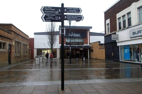Widnes town centre